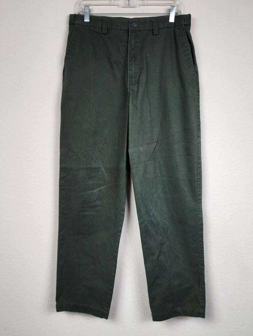 34x32 Puritan Dark Green Mens Pants